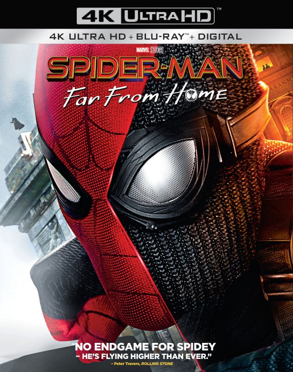  Spider-Man: Far From Home [Includes Digital Copy] [4K Ultra HD Blu-ray/Blu-ray] [2019]