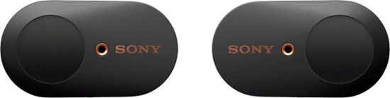 Front Zoom. Sony - WF-1000XM3 True Wireless Noise Cancelling In-Ear Headphones - Black.