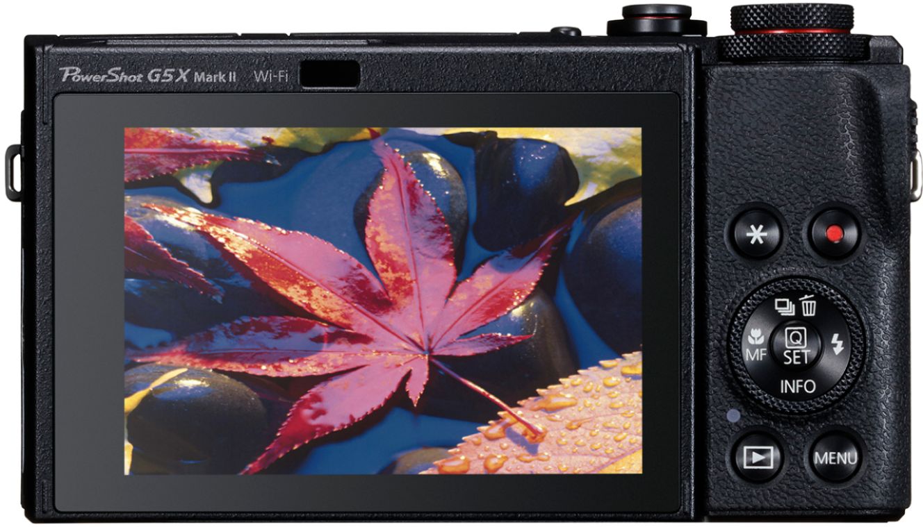 Canon PowerShot G5 X Mark II 20.1-Megapixel Digital Camera Black 