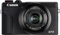 Canon - PowerShot G7 X Mark III 20.1-Megapixel Digital Camera - Black - Front_Zoom