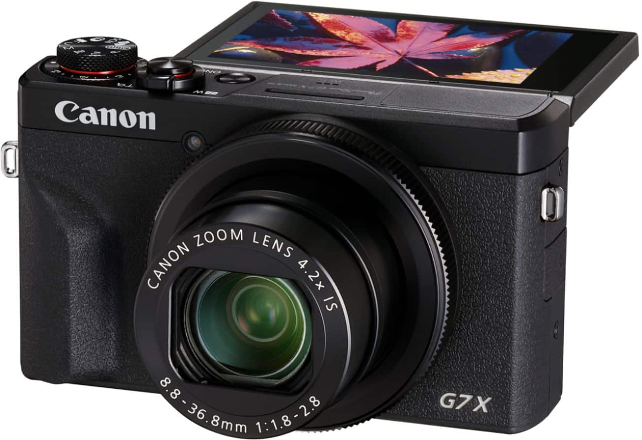 Canon PowerShot G7 X Mark III Digital Camera (Black) 3637C001