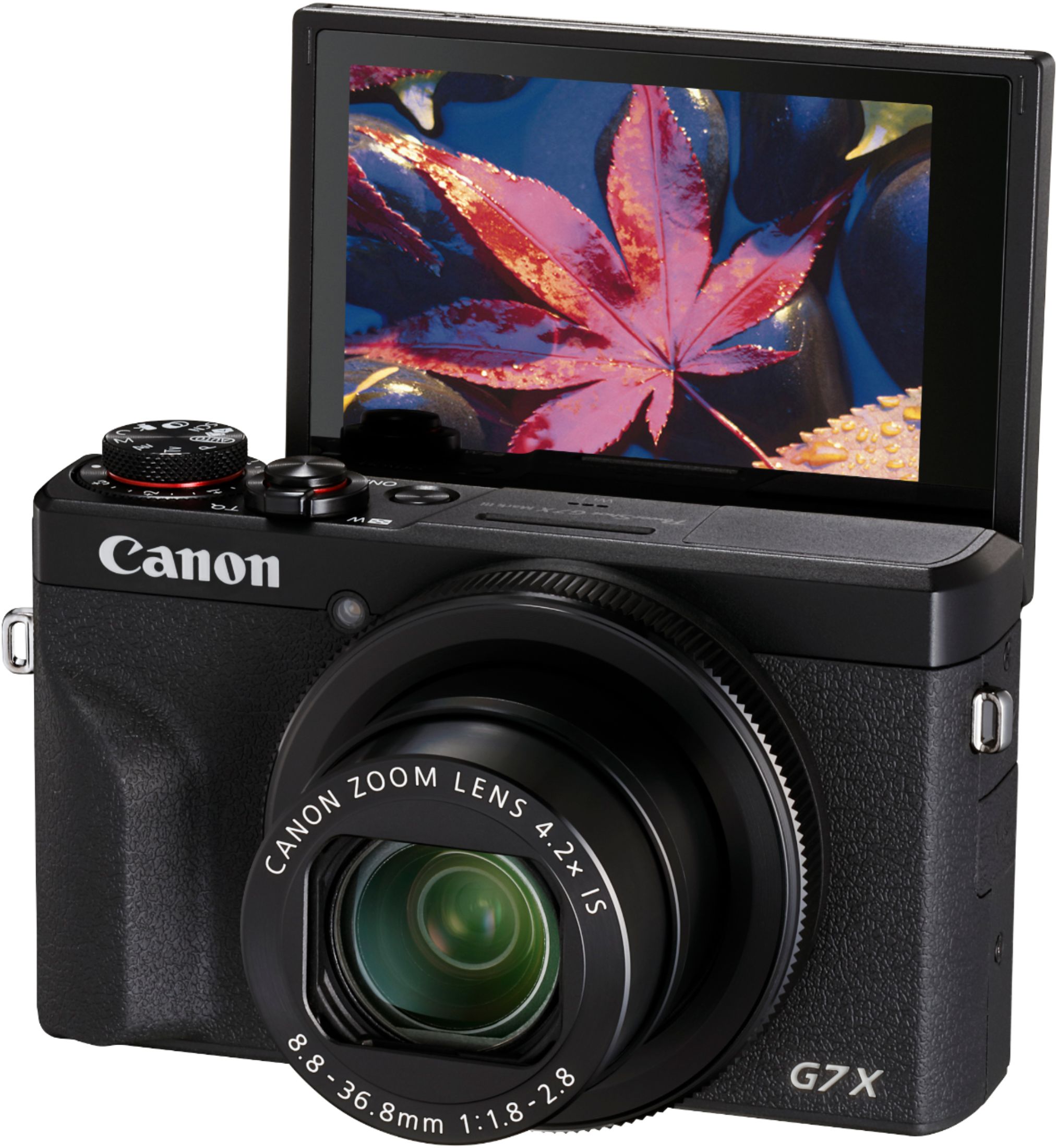 Canon PowerShot G7 X Mark III 20.1-Megapixel Digital Camera Black 