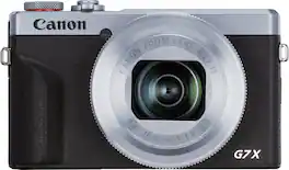 Canon - PowerShot G7 X Mark III 20.1-Megapixel Digital Camera - Silver