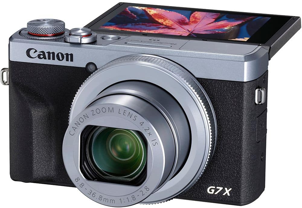 Alt View 1. Canon - PowerShot G7 X Mark III 20.1-Megapixel Digital Camera - Silver.