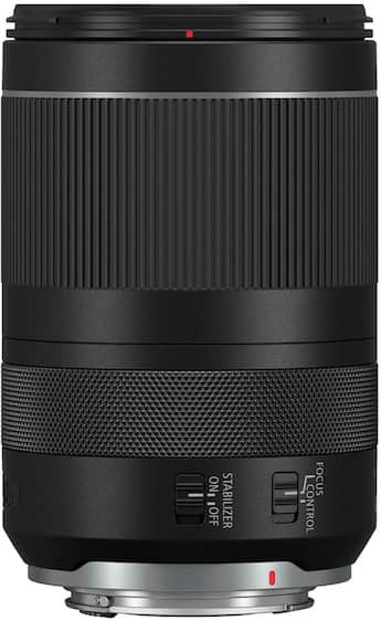 Canon RF24 240mm F4 6.3 IS USM Standard Zoom Lens for EOS R Series Canon RF24 240mm F4 6.3 IS USM Standard Zoom Lens for EOS R Series