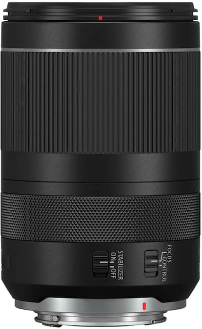 Canon RF24 240mm F4 6.3 IS USM Standard Zoom Lens for EOS R Series Canon RF24 240mm F4 6.3 IS USM Standard Zoom Lens for EOS R Series