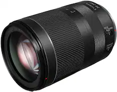 Front. Canon - RF24-240mm F4-6.3 IS USM Standard Zoom Lens for EOS R-Series Cameras - Black.