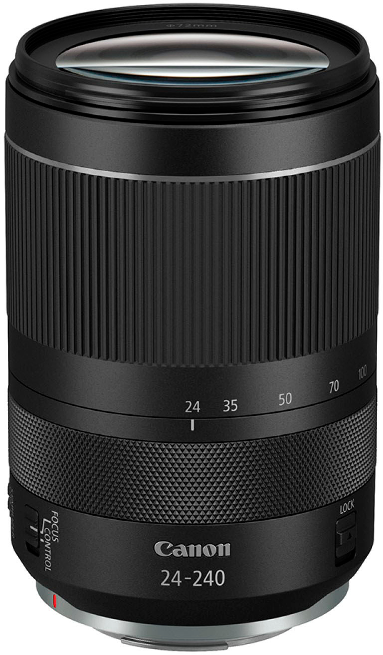 Back View: Canon - RF 70-200mm f/2.8L IS USM Telephoto Zoom Lens for EOS R Cameras