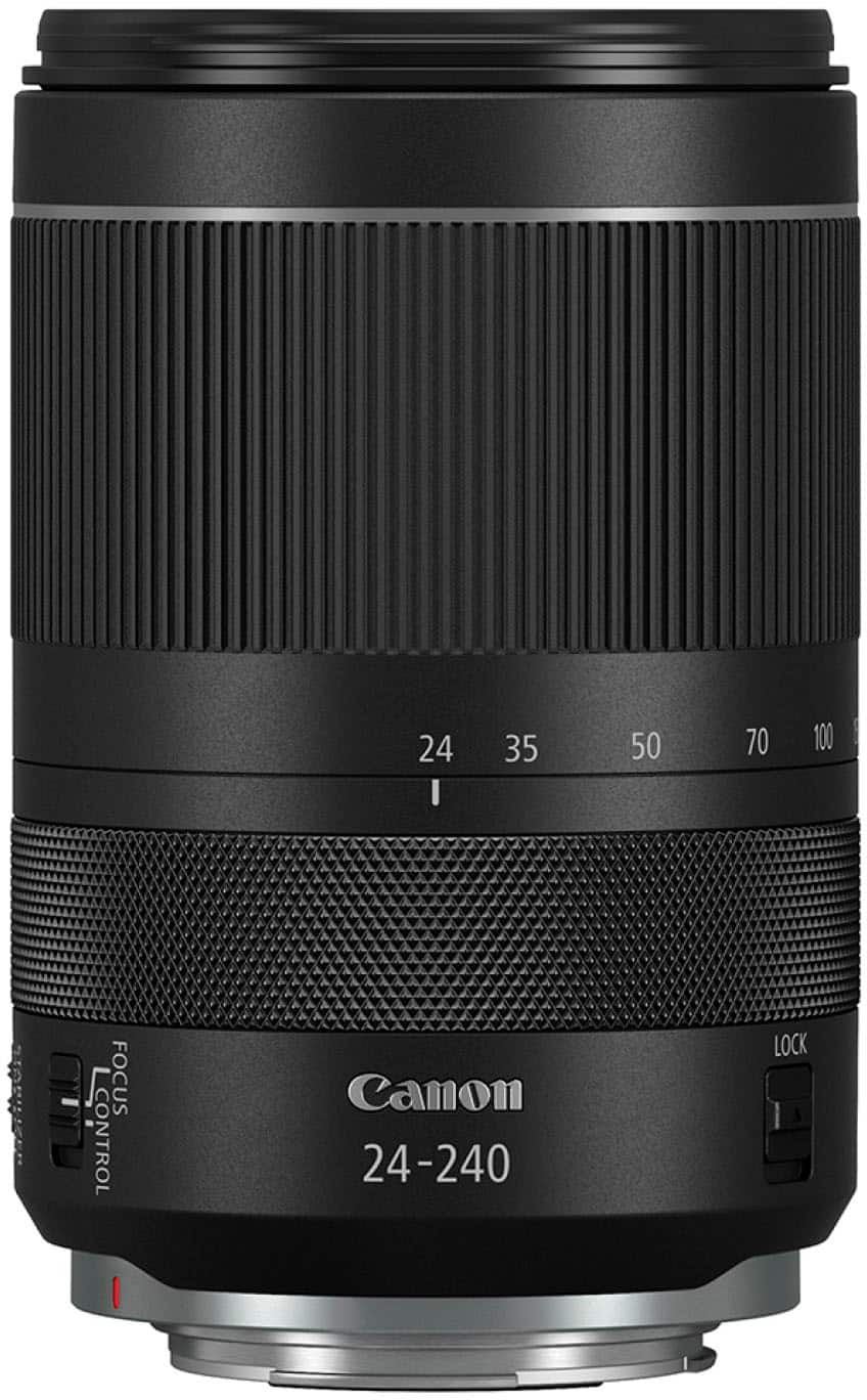 Angle. Canon - RF24-240mm F4-6.3 IS USM Standard Zoom Lens for EOS R-Series Cameras - Black.