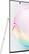 Angle. Samsung - Galaxy Note10+ with 256GB Memory Cell Phone (Unlocked) - Aura White.