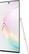 Left. Samsung - Galaxy Note10+ with 256GB Memory Cell Phone (Unlocked) - Aura White.
