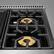 Alt View 16. Viking - 48"W. 7.3 Cu. Ft. Freestanding Sealed 8 Burner Gas Range - Spiced Cider - Spiced Cider.