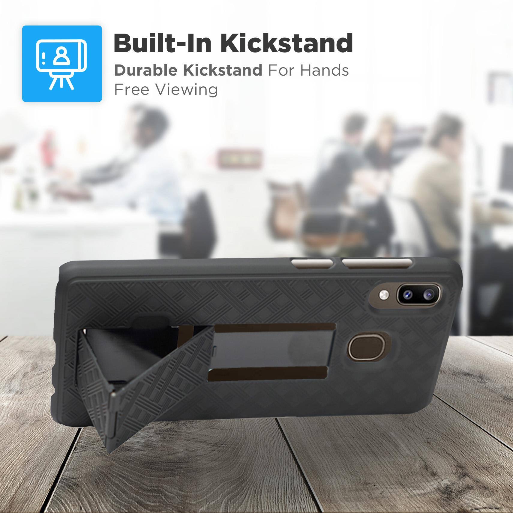 Built-In Kickstand  
Durable Kickstand For Hands Free Viewing