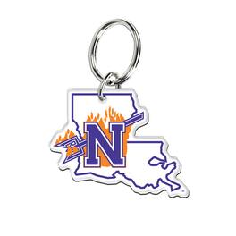 WinCraft - Northwestern State Demons Premium Acrylic Team Key Ring - Multicolor