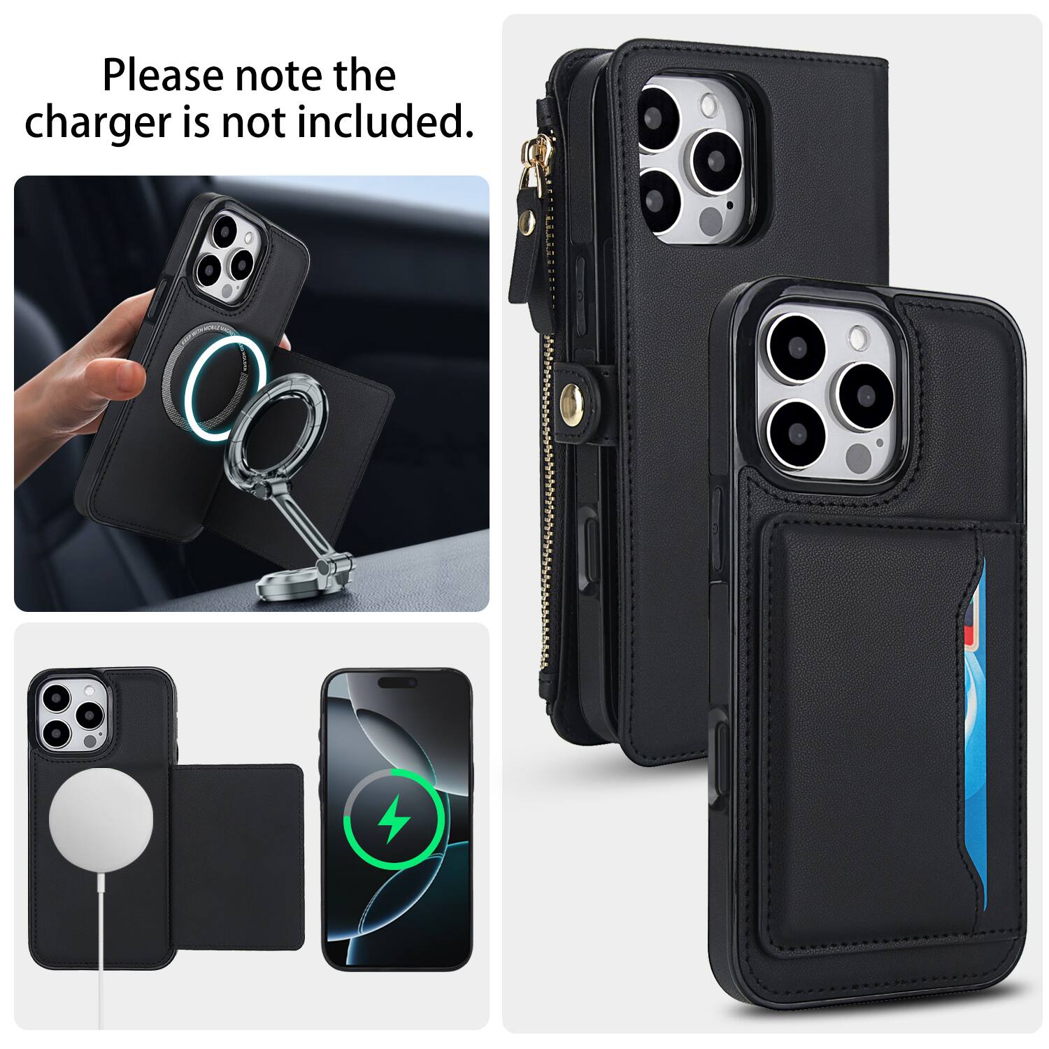 Please note the charger is not included.