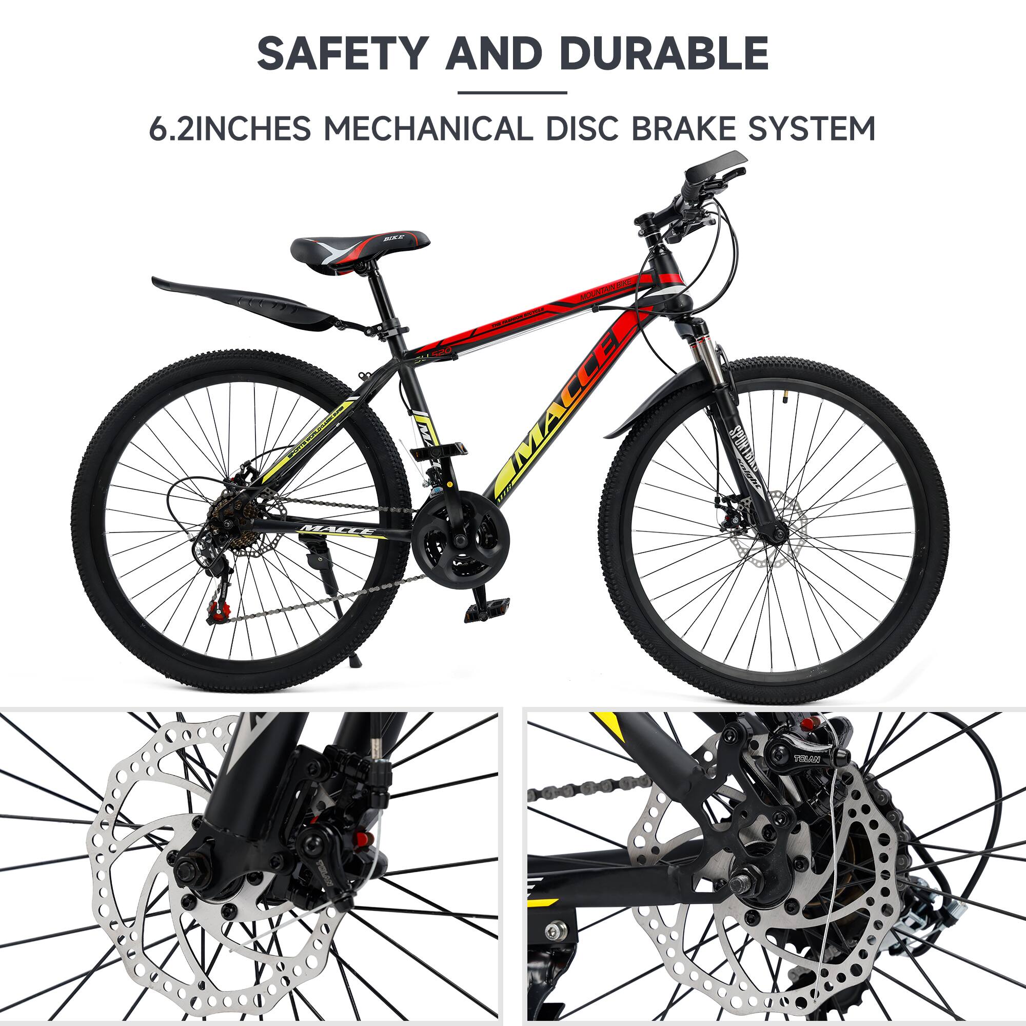SAFETY AND DURABLE  
6.2 INCHES MECHANICAL DISC BRAKE SYSTEM