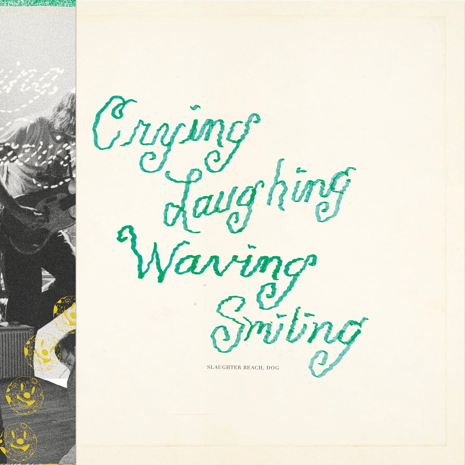 Dog Slaughter Beach - Crying, Laughing, Waving, Smiling - Clear w/Black Smoke  - VINYL LP