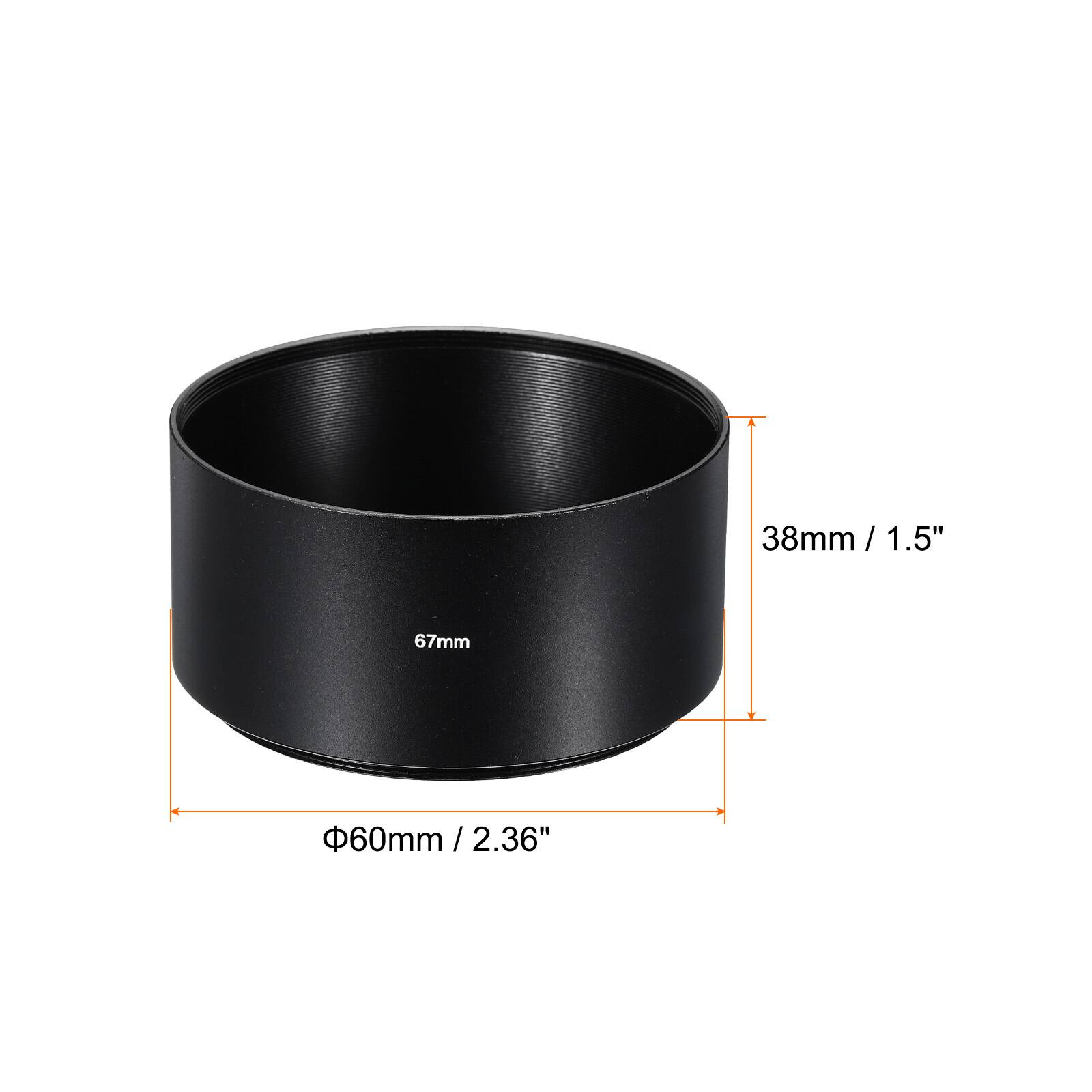 38mm / 1.5"  
67mm  
60mm / 2.36"