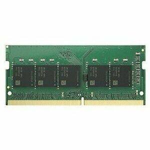 Angle. Synology - Synology RAM Module - For Notebook, NAS Server - 16 GB DDR4 SDRAM - ECC - Unbuffered - 260-pin - SODIMM - Black.
