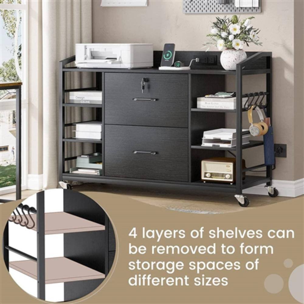 4 layers of shelves can be removed to form storage spaces of different sizes