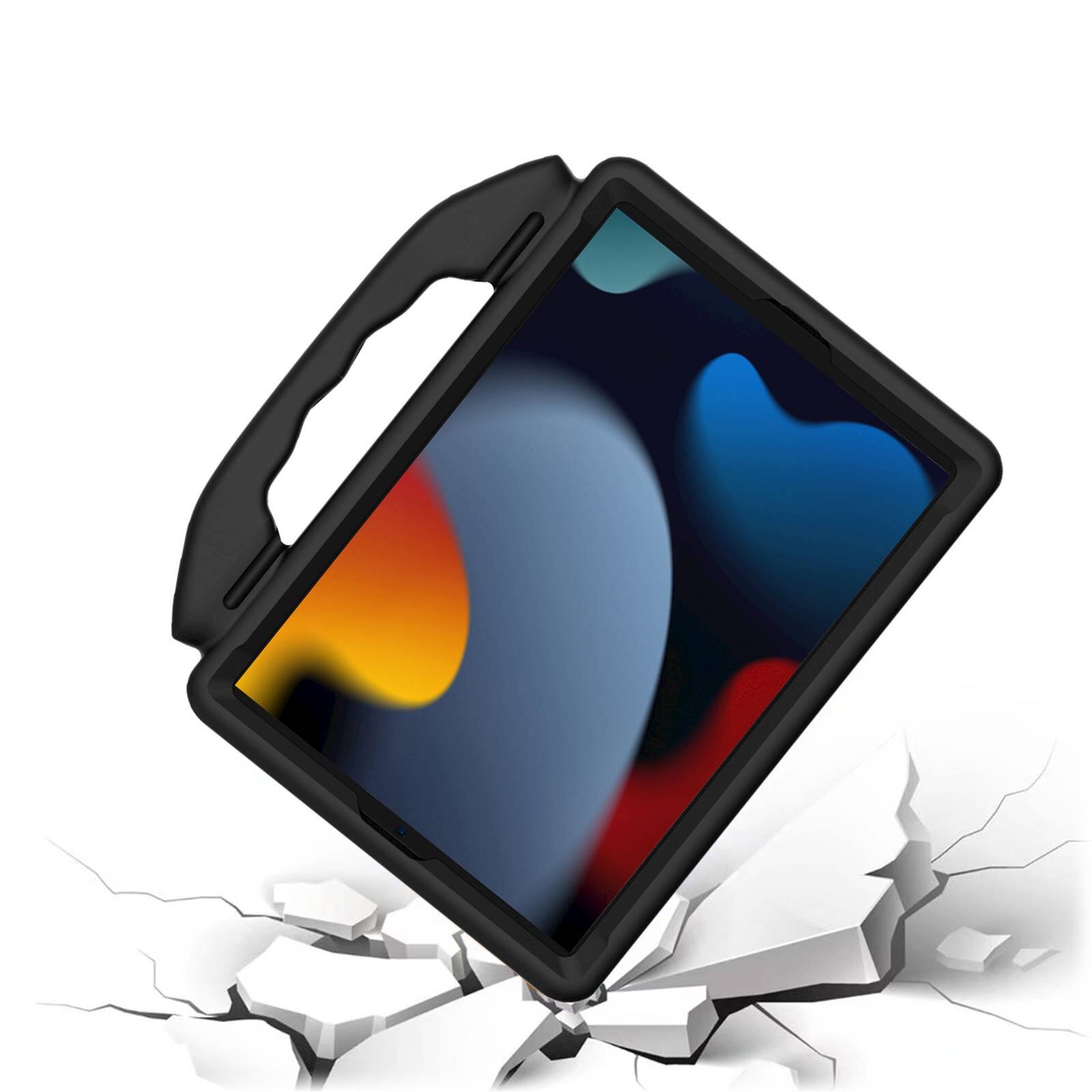 Alt View 14. SaharaCase - KidProof Case for Apple iPad 10.2 (8th Generation 2020 and 9th Generation 2021) - Black.