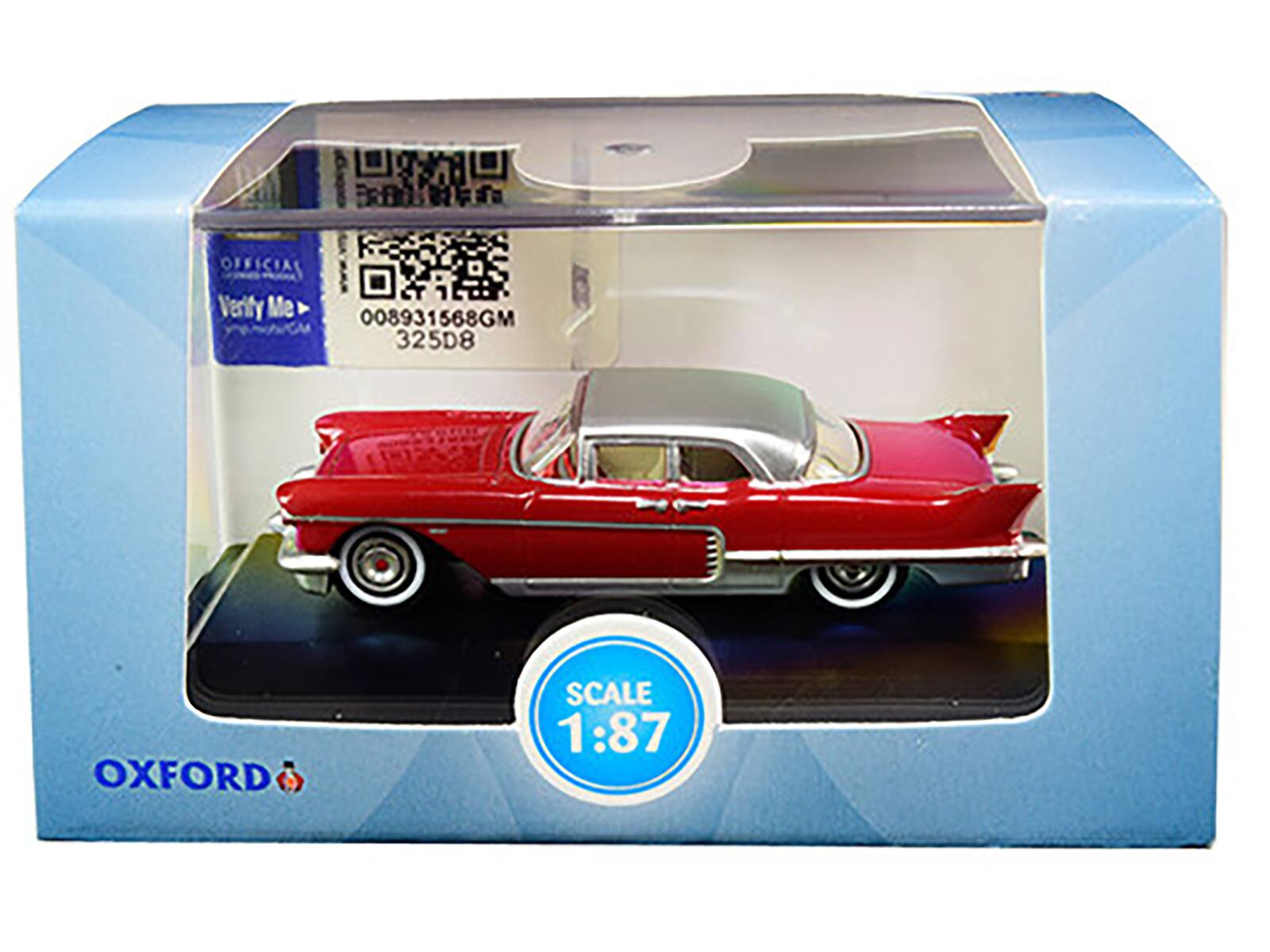 OFFICIAL Verify Me 008931568GM 325D8 OXFORD SCALE 1:87