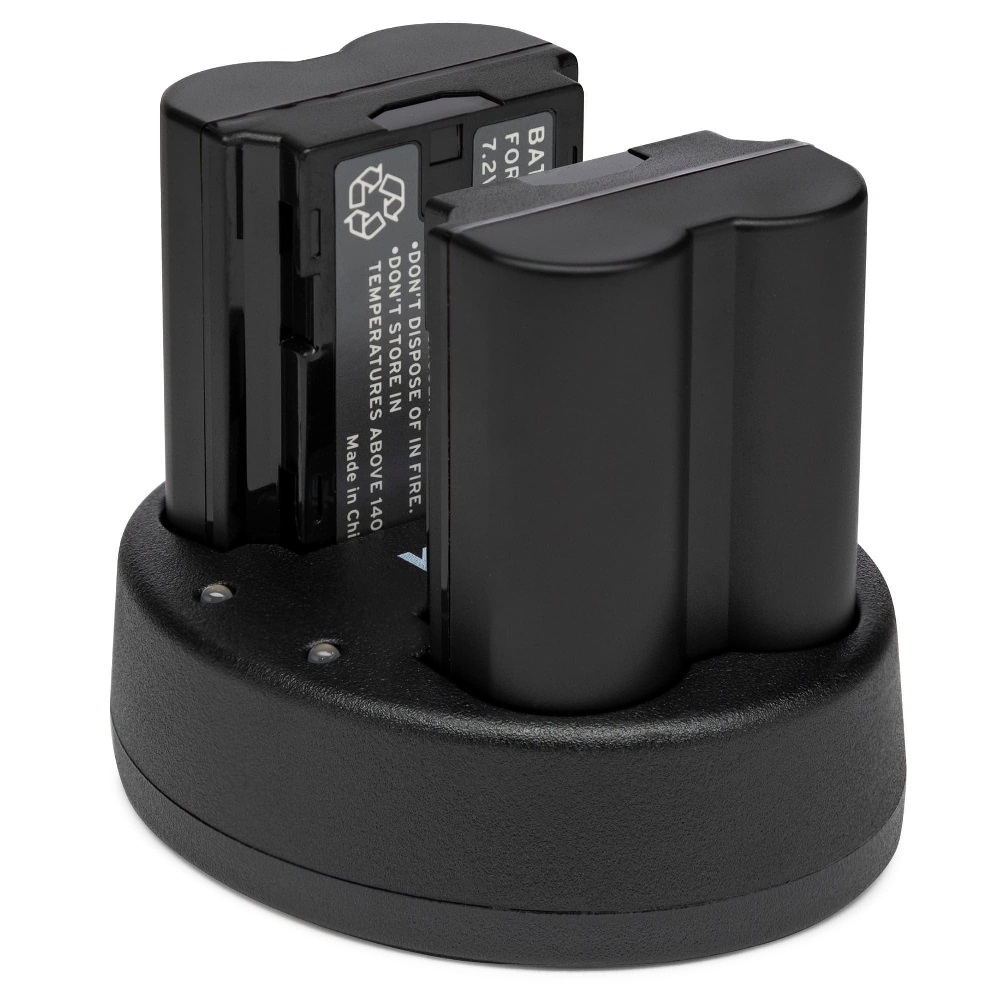 Koah - Fujifilm NP-W235 Two-Pack Rechargeable 2250mAh Battery and Dual Charger