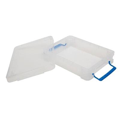 Advantus Super Stacker Document Box Clear 36873 - Best Buy