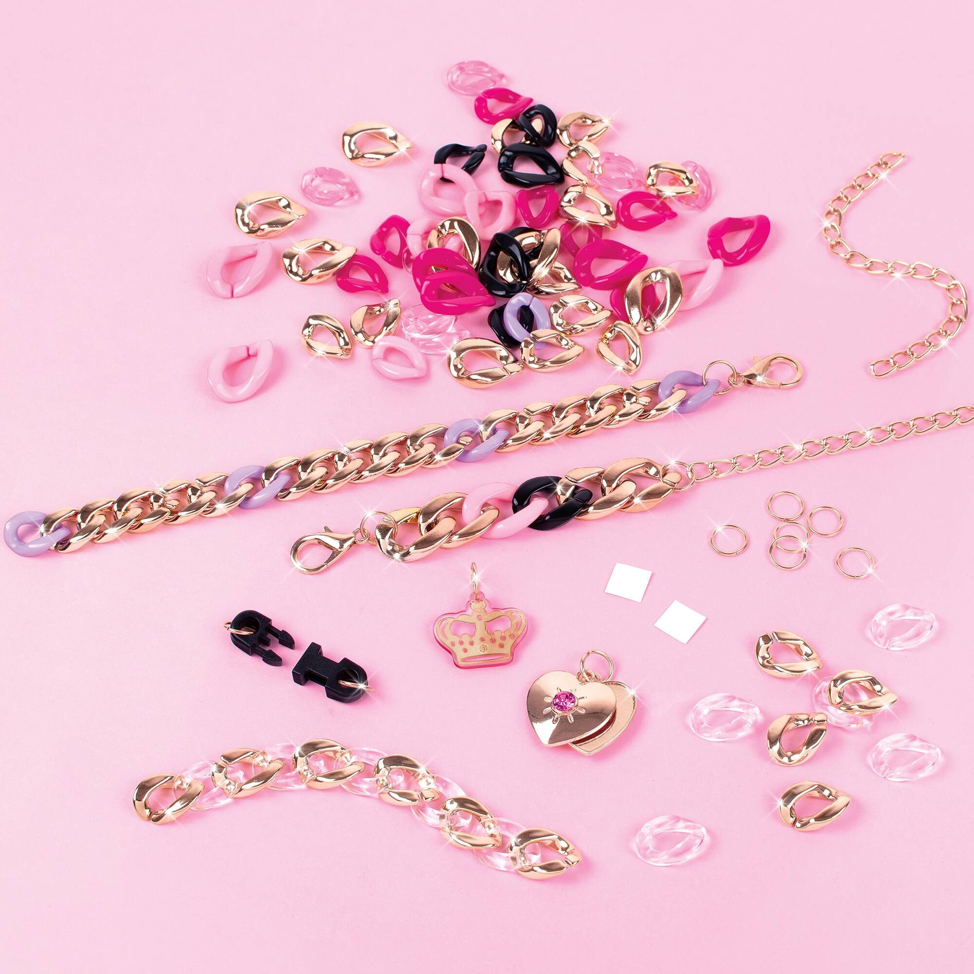 Alt View 11. Make It Real - Juicy Couture: Chic Links DIY Jewelry Kit, 211 Pieces.