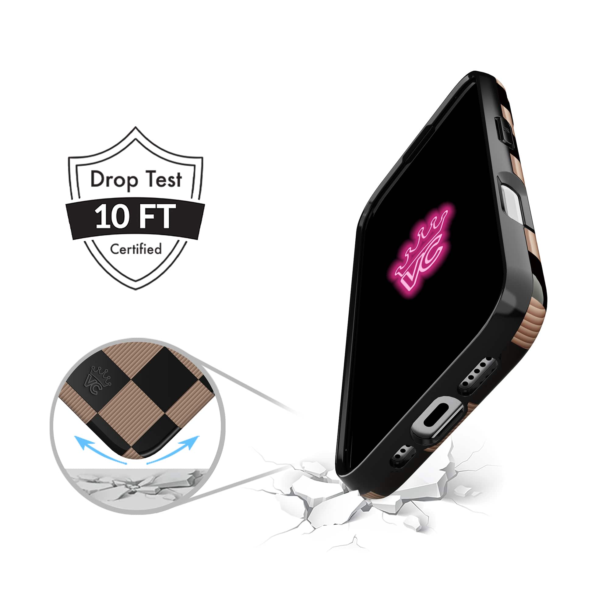 Drop Test
10 FT
Certified
VCC