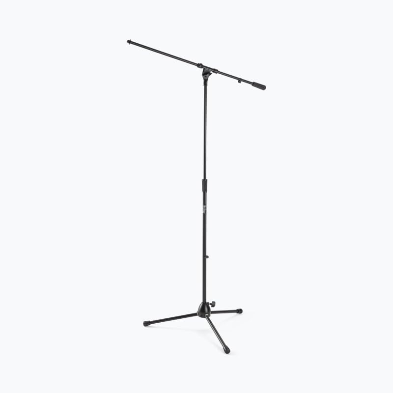 Alt View 9. On Stage Stands - On-Stage MS9701B+ Heavy-Duty Euro-Boom Mic Stand (Setup for Vocal and Instrument Microphones, Adjustable Height, - Black.