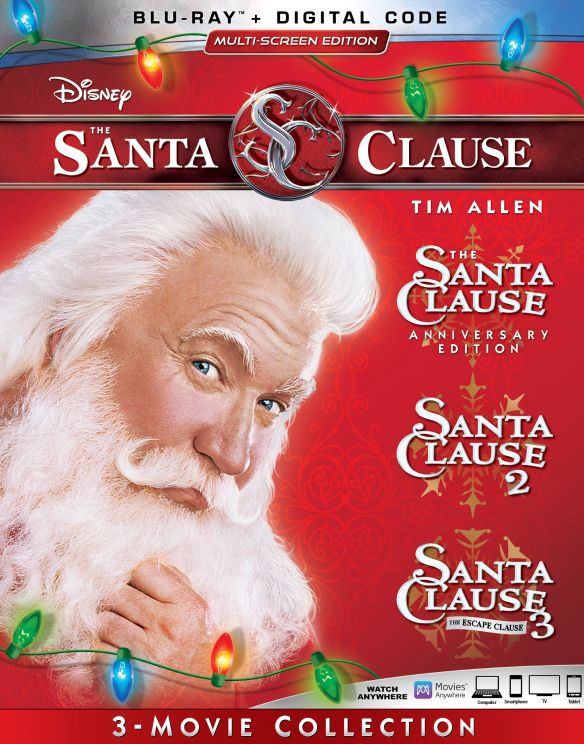  The Santa Clause 3-Movie Collection [Includes Digital Copy] [Blu-ray]
