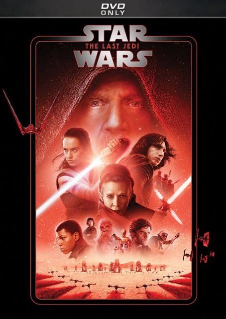 Front Standard. Star Wars: The Last Jedi [DVD] [2017].