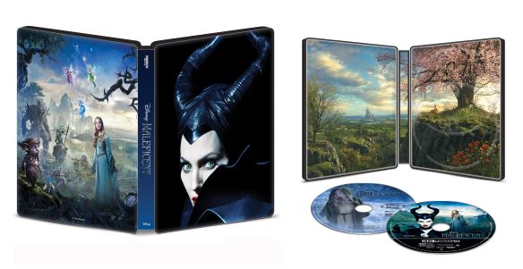 Maleficent [Includes Digital Copy] [SteelBook] [4K Ultra HD Blu-ray/Blu-ray] [Only @ Best Buy] [2014]