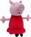 Angle. Peppa Pig - Whistle n' Oink Plush Figure - Whistle Brown Pink.