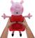 Alt View 11. Peppa Pig - Whistle n' Oink Plush Figure - Whistle Brown Pink.