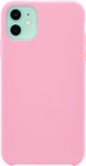 Front Zoom. Insignia™ - Silicone Hard Shell Case for Apple® iPhone® 11 - Pink.