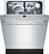 Alt View 2. Bosch - 100 Series 24" Tall Tub Built-In Dishwasher with Stainless-Steel Tub.