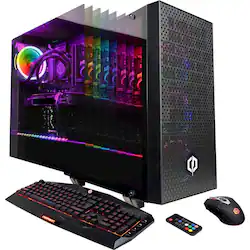 CyberPowerPC Gaming Desktop Intel Core i7 9700K 16GB Memory NVIDIA