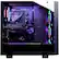 Alt View 13. CyberPowerPC - Gaming Desktop - Intel Core i7-9700K - 16GB Memory - NVIDIA GeForce RTX 2060 SUPER - 2TB Hard Drive + 240GB SSD - Black.