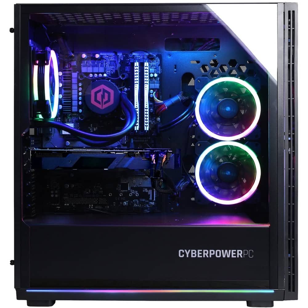 Best Buy CyberPowerPC Gaming Desktop Intel Core i7 9700K 16GB