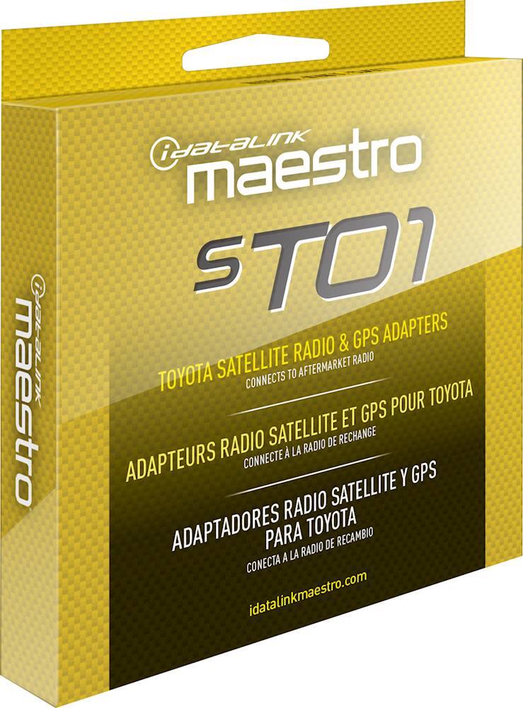 Alt View 11. Maestro - Antenna Adapter for Select Toyota Vehicles - Black.