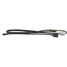 Front. Maestro - Factory USB to Male USB Adapter for Select Subaru Vehicles - Black.