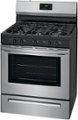 Angle Zoom. Frigidaire - 5.0 Cu. Ft. Freestanding Gas Range - Stainless steel.