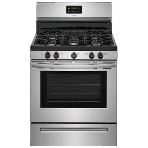 Frigidaire 5.0 Cu. Ft. Freestanding Gas Range Stainless steel