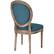 Alt View 11. OSP Home Furnishings - Lillian Oval Back Chair - Klein Azure.