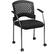 Front. Pro-line II - Master Chrome Office Chair - Black.