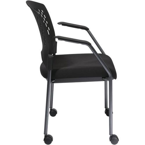Alt View 16. Pro-line II - Master Chrome Office Chair - Black.
