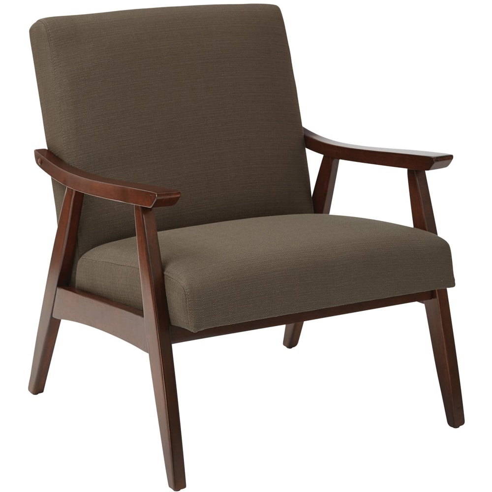 Best Buy: OSP Home Furnishings Davis Mid-Century Fabric Armchair Klein ...