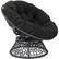 Front. OSP Home Furnishings - Papasan Chair - Black.